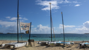 Orient Bay Beach St Martin is a great beach for water sports 