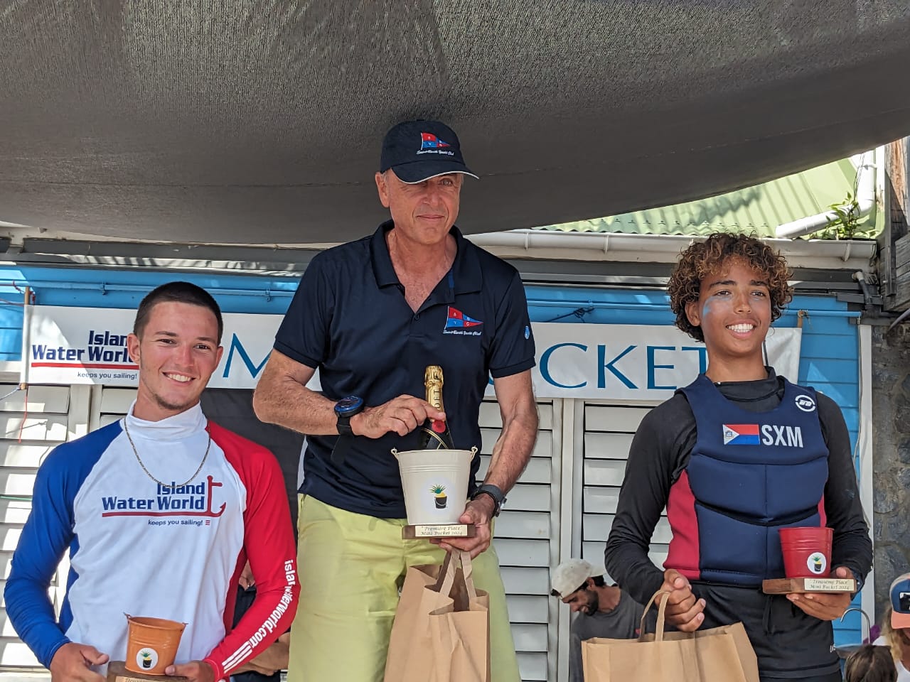 SMYC Racing Team Returns joined the St Barth Yacht Club's Mini Bucket Regatta.