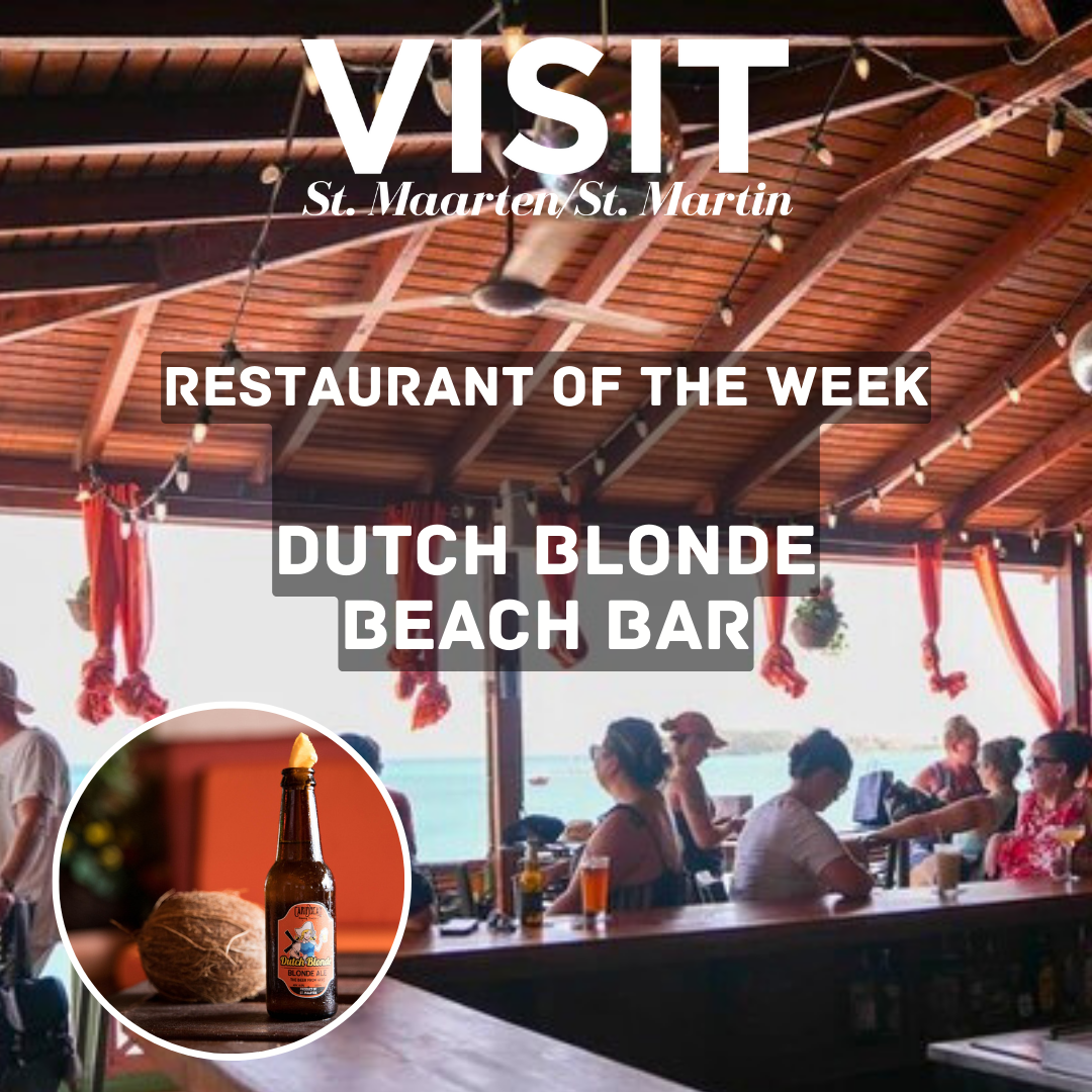 Dutch Blonde Beach Bar on the Boardwalk St. Maarten