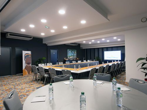 Grand Case Beach club conference room