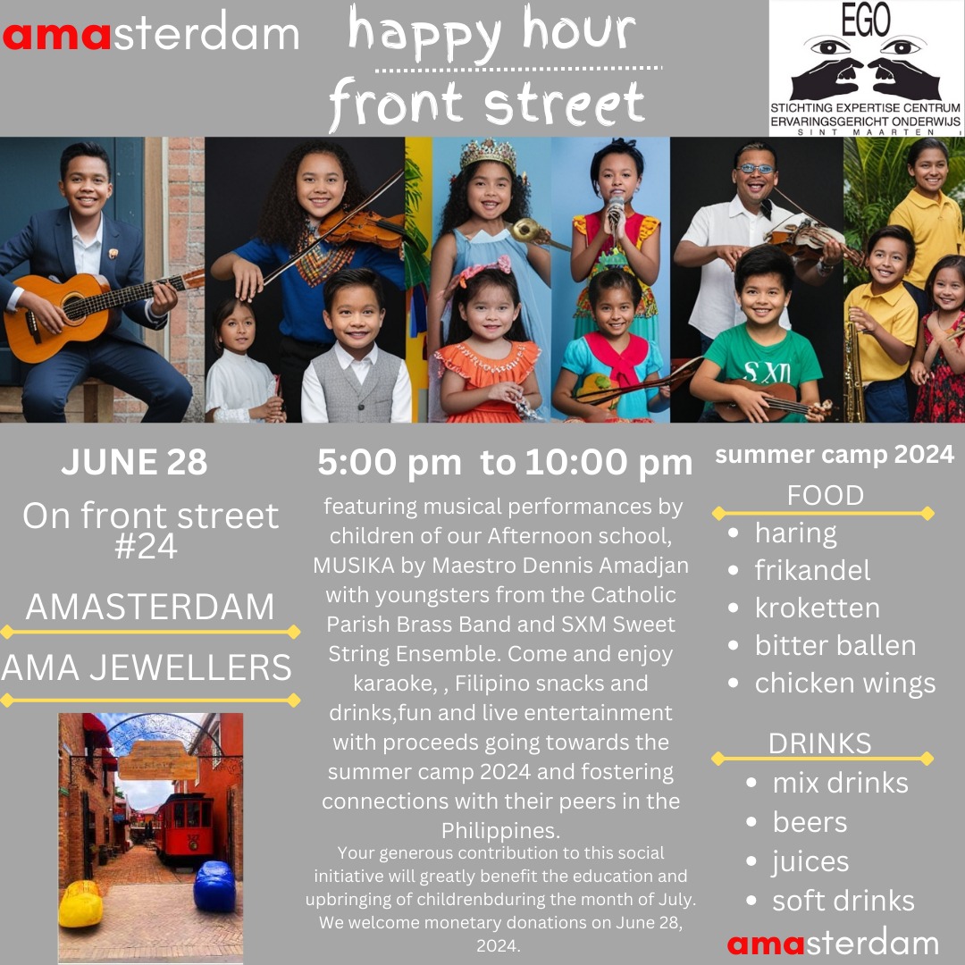 Happy Hour Amasterdam Flyer