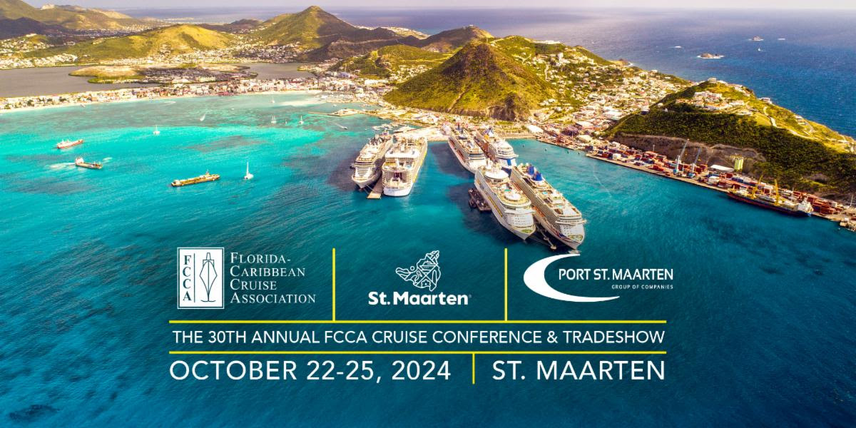 FCCA Cruise Conference and Trade Show hosted on St. Maarten Dutch Caribbean