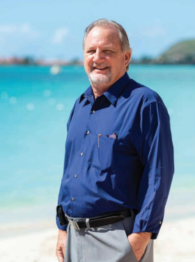 Keith Graham, veteran in St. Maarten's hotel industry
