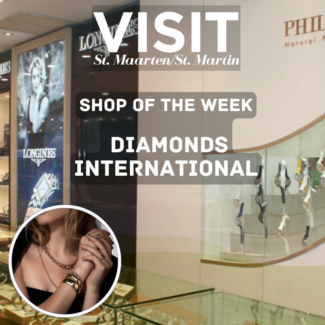 Diamonds International St. Maarten store display