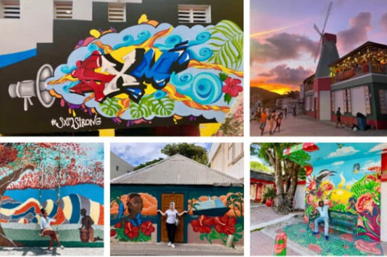 Philipsburg Mural & Sunset tour by We Are SXM