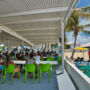  Lots of people in D's Beach Club restaurant