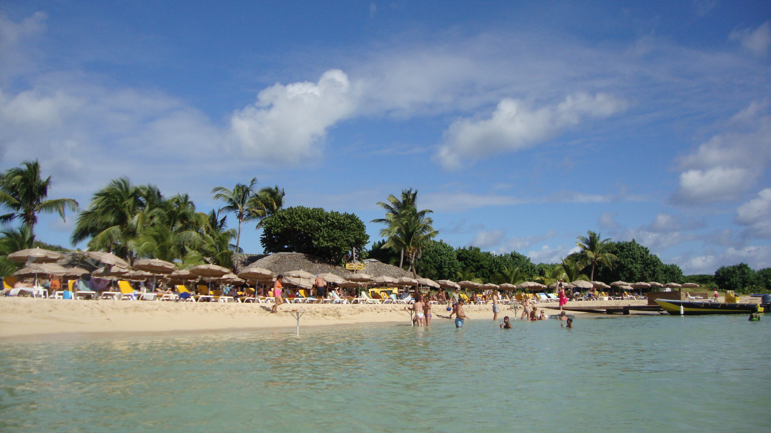 The Beach at Pinel Island St Martin