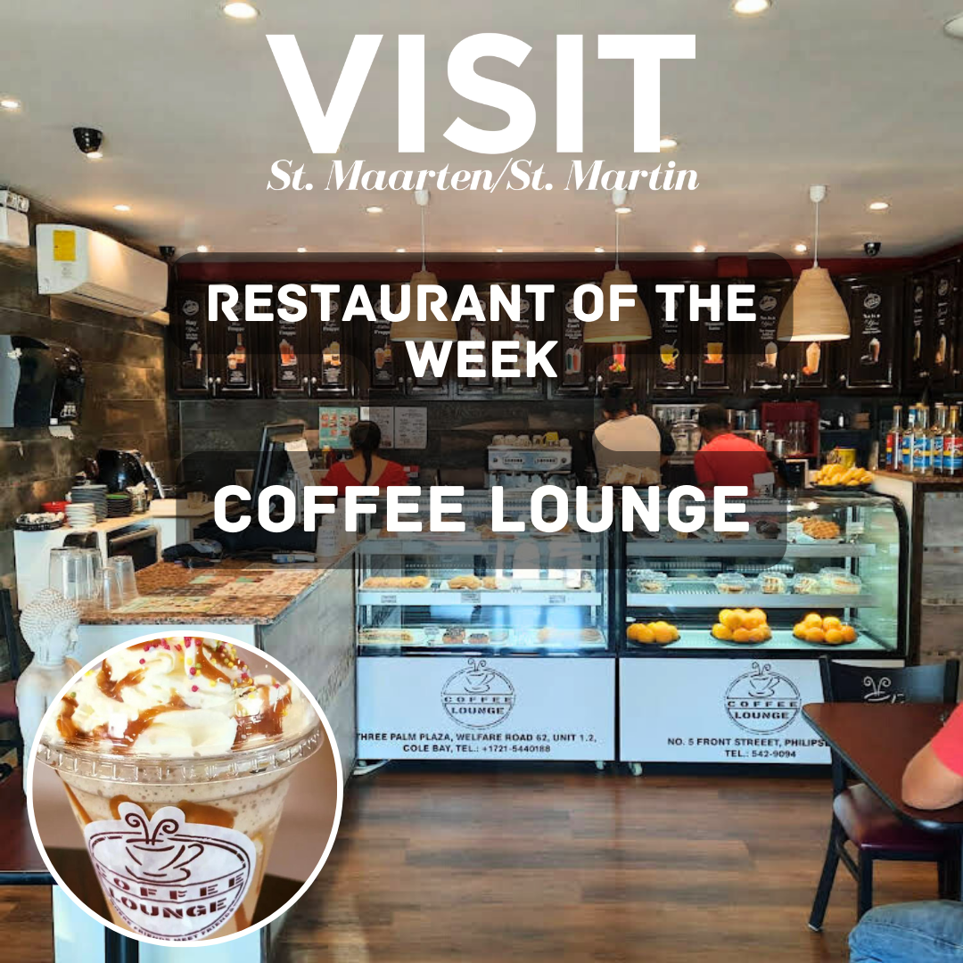 Coffee Lounge register display St. Maarten