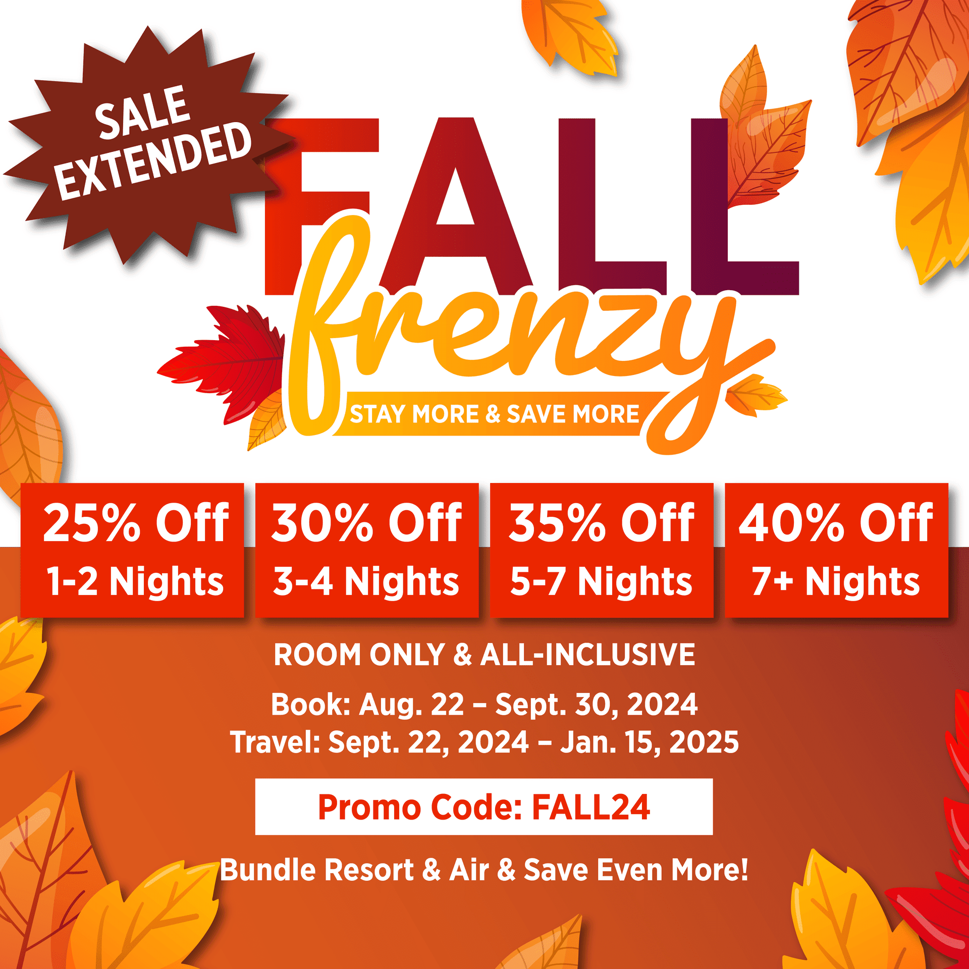 Divi Resort presents the Fall Frenzy sale