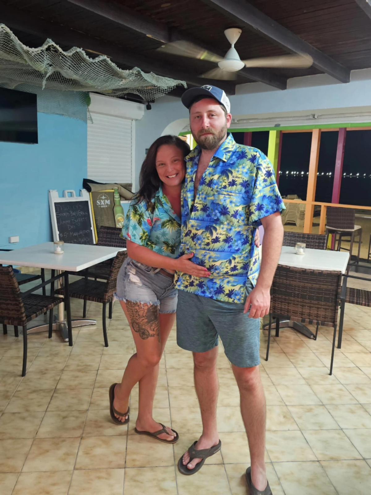 Josh and Whitney's honeymoon trip to St Maarten