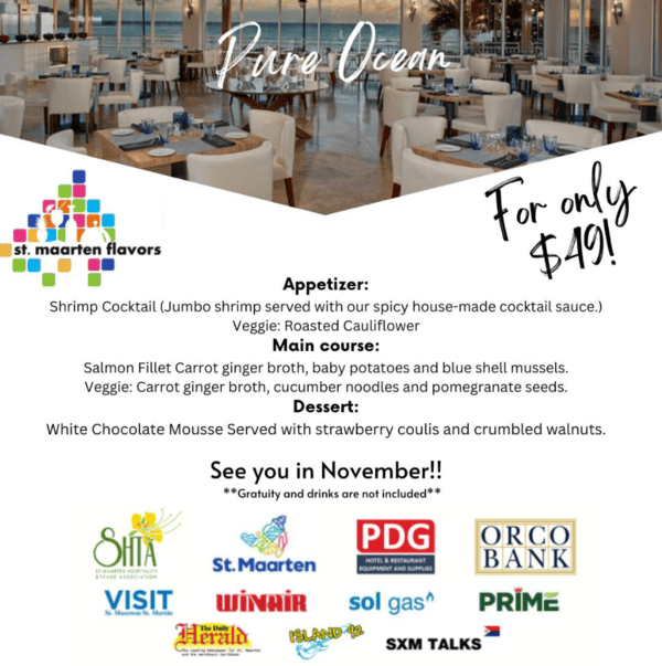 St Maarten Flavors Participant Pure Ocean