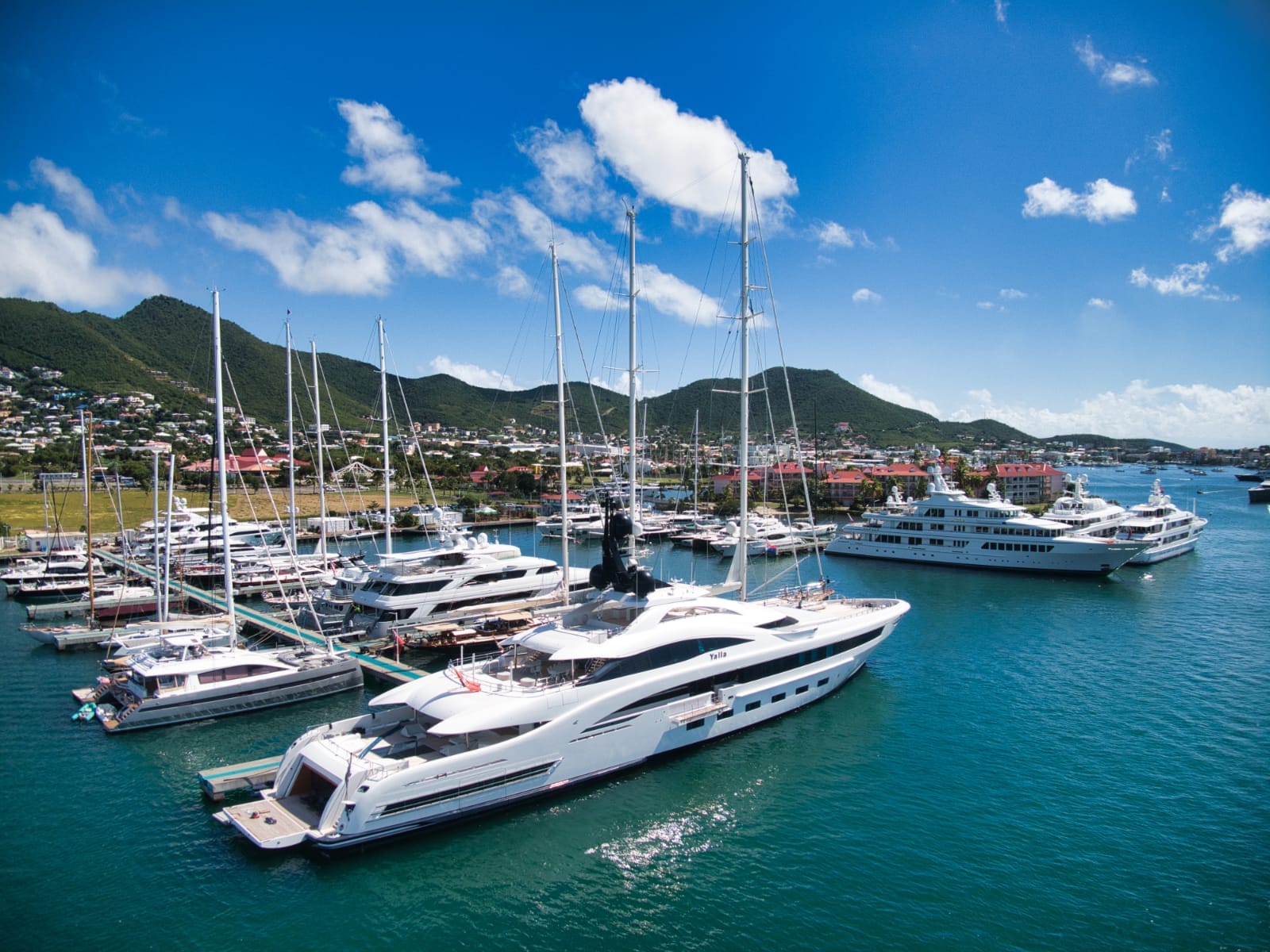 Lots of boats at the Marina of Port de plaisance