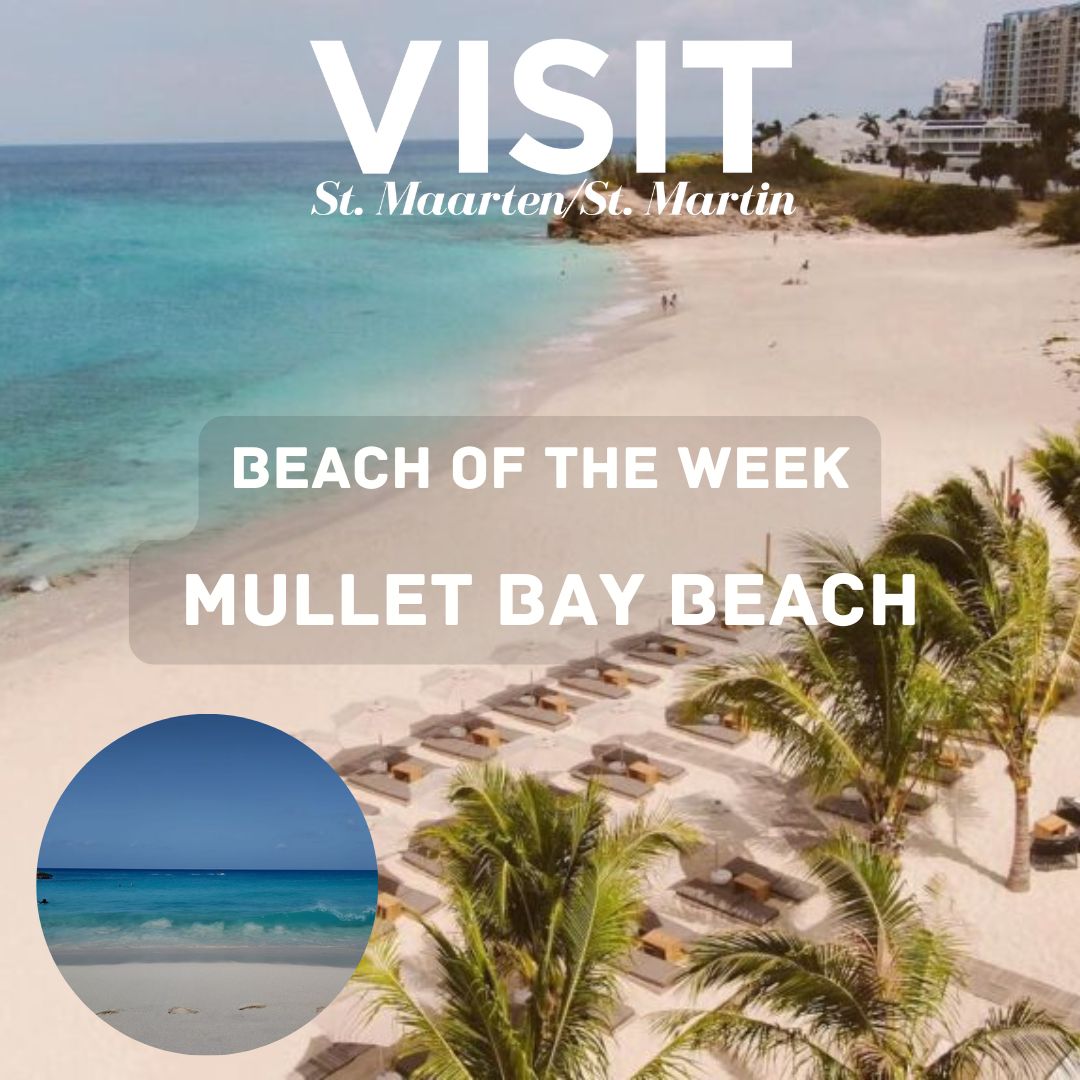 Visit St. Maarten / St. Martin Beach of the Week: Mullet Bay Beach ...