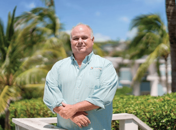 Picture of the general manager Ricardo Perez of Oyster Bay Beach Resort