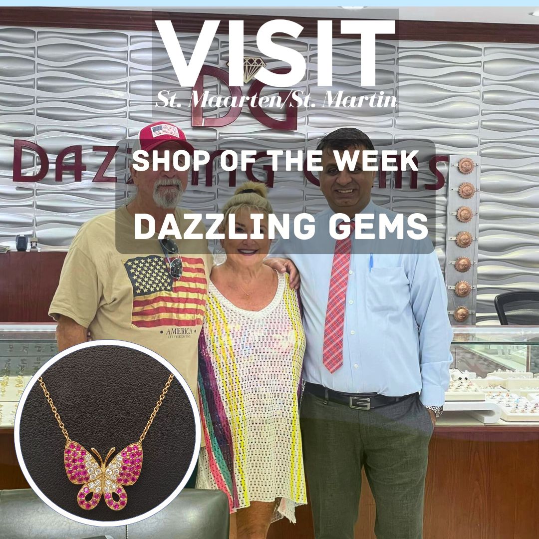 poster with visit shop of the week: dazzling gems