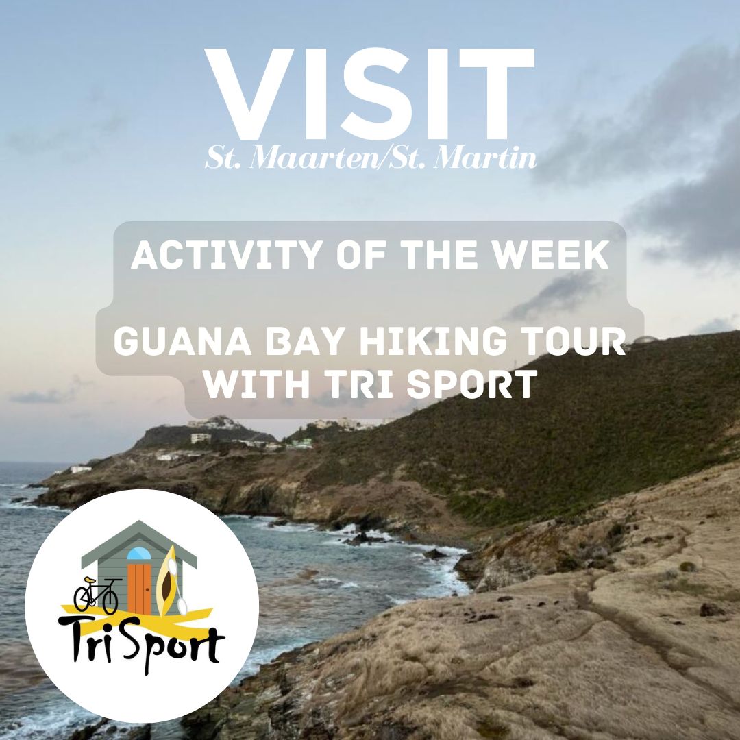 poster of announcement activity of the week - hiking tour with Tri Sport to Guana Bay